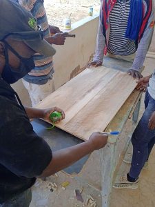 l'atelier de menuiserie du CFPSEH1